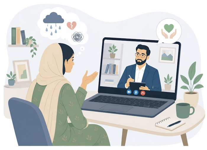 Online grief and loss counseling with a psychologist