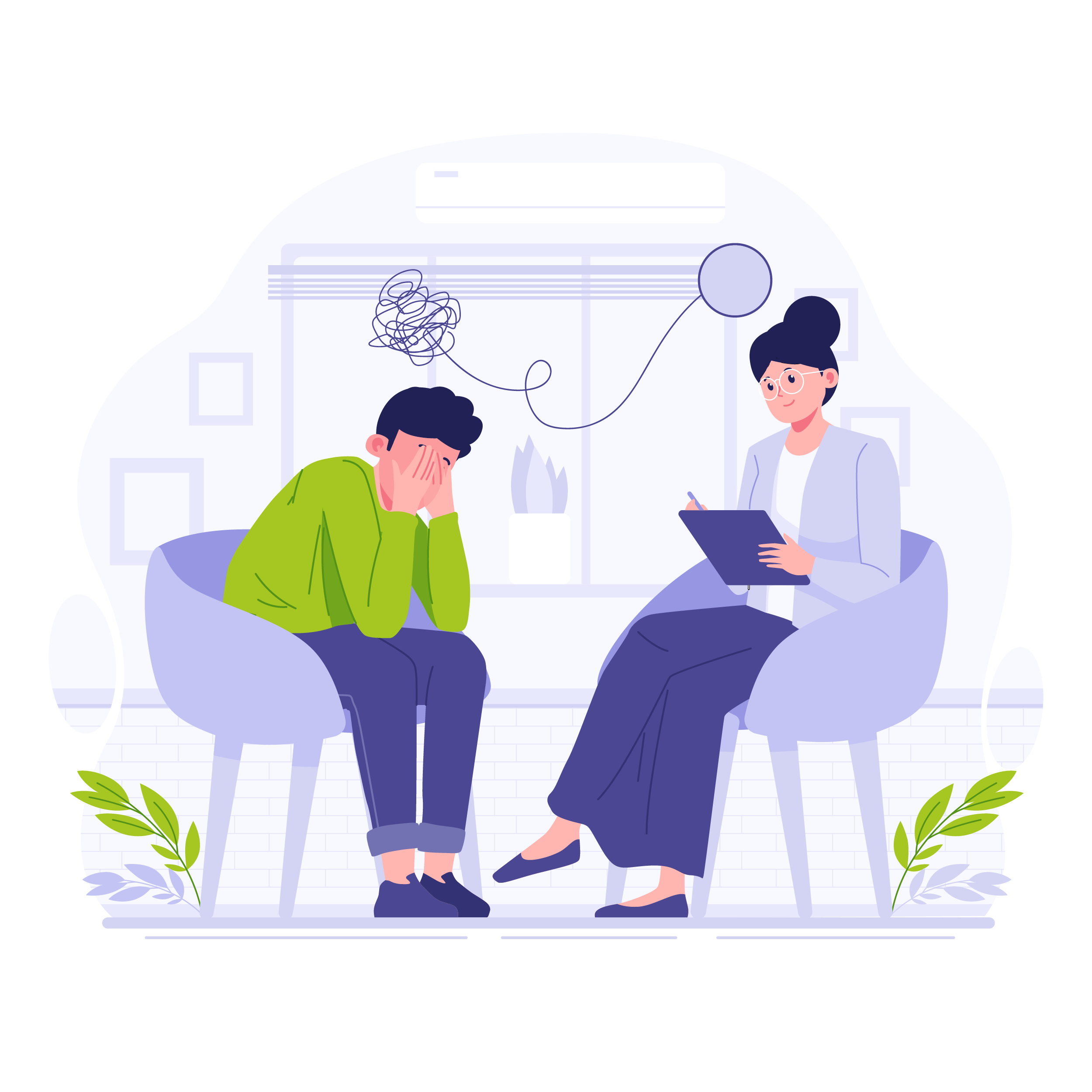 Online depression therapy session with a licensed psychologist in Pakistan